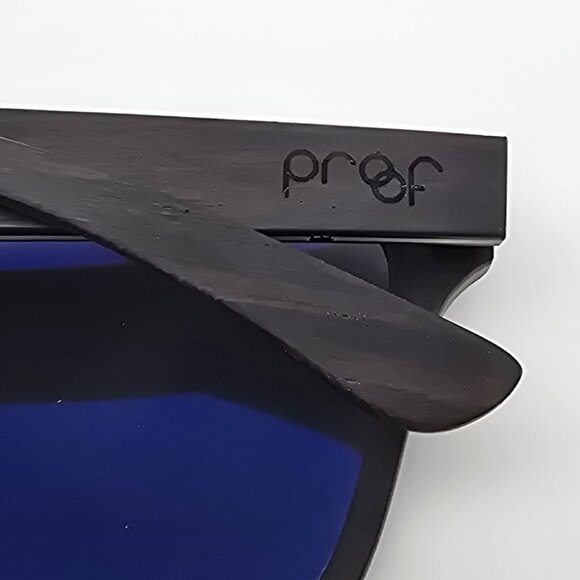 Proof Special Edition Tamarack Wood Frame Polarized Grey Lens Sunglasses 51mm - Picture 9 of 13